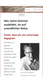 Mobile Screenshot of gesanglehrer.de